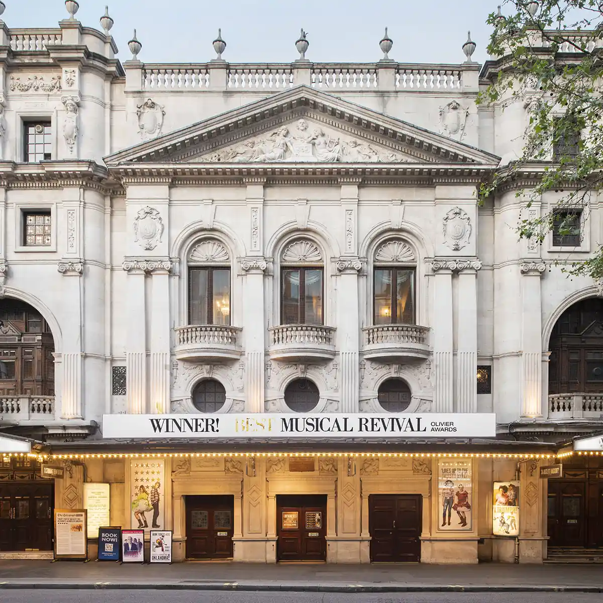 Exterior of Wyndham's Theatre in London's West End