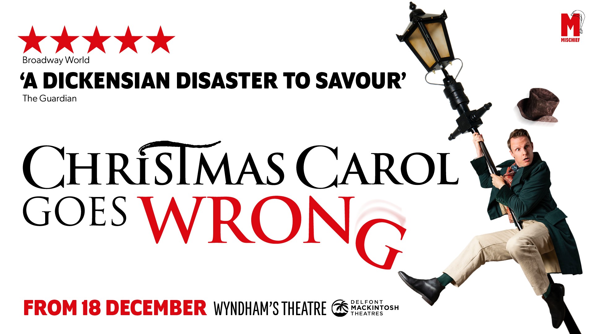 Christmas Carol Goes Wrong Artwork